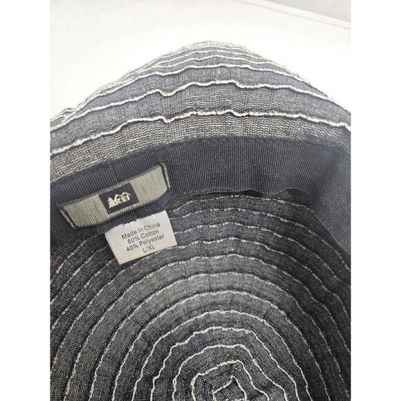 REI Sun Hat Summit Breeze Crushable Floppy  Summer Boho Size L/XL Gray - Picture 7 of 9